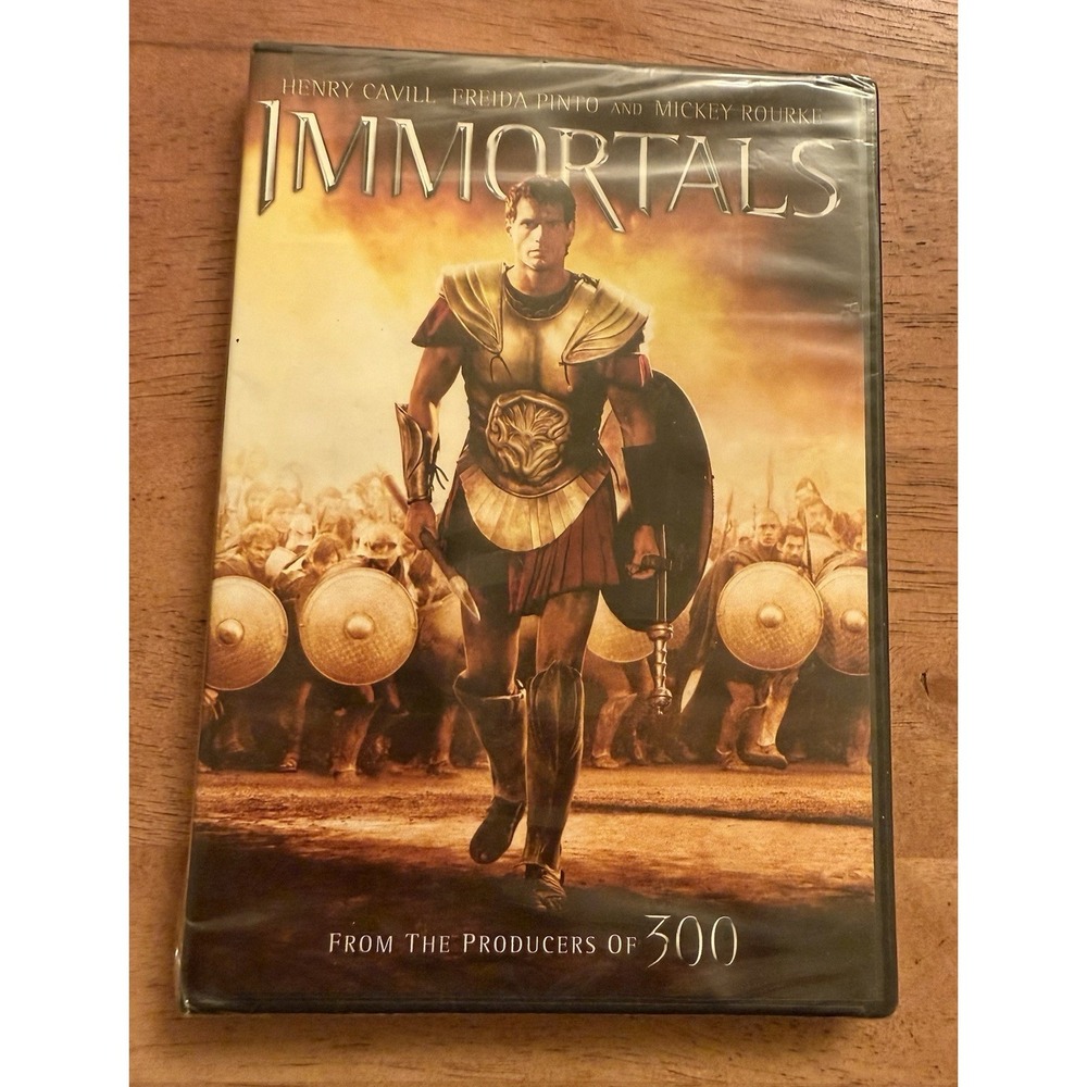 Immortals (DVD Widescreen) Henry Cavill (Superman) Mickey Rourke (The Wrestler)